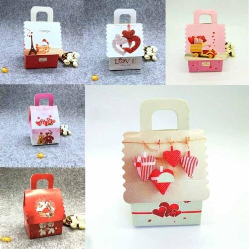 Paper Box Gift Box Gift Case Packing Box Christmas Eve Apple Box Packaging Food Grade Valentines Day Birthday Accessories 12pcs