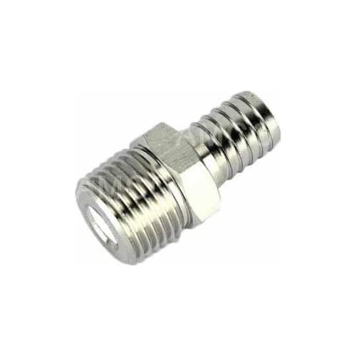 Stainless Steel Barbed Fitting,Hose Barb 1/2" BSP Male x 13mm Barb, Homebrew Hardware, Pump fitting