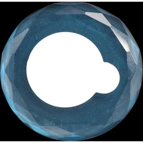 High Quality Round Crystal Stone Eyelash Extension Glue Adhesive Pallet Stand Holder