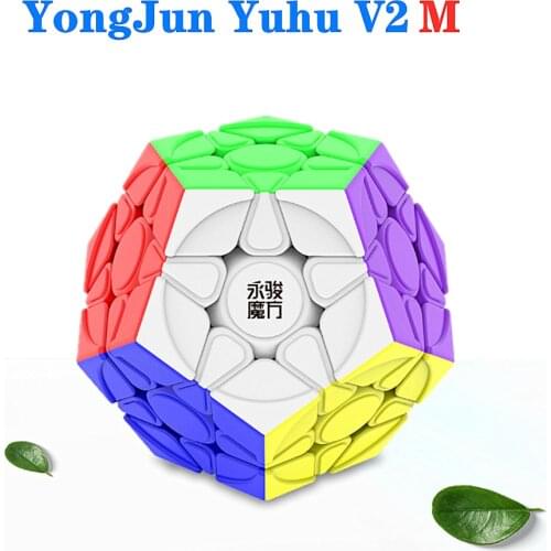 YongJun Yuhu V2 M Magentic megaminx cube 3x3 speed magic cube 3x3x3 puzzle cubo magico
