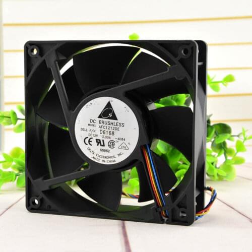 12CM AFC1212DE 12038 12V 3.0A pwm Cooling Fan