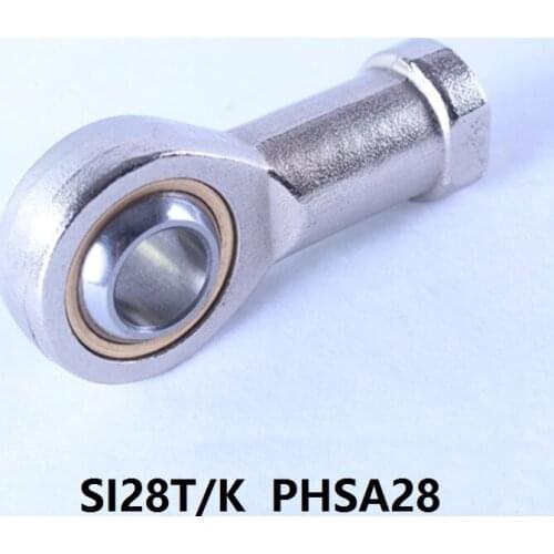 10pcs/lot SI28T/K PHSA28 28mm rod ends plain bearing rod end joint bearing SI28