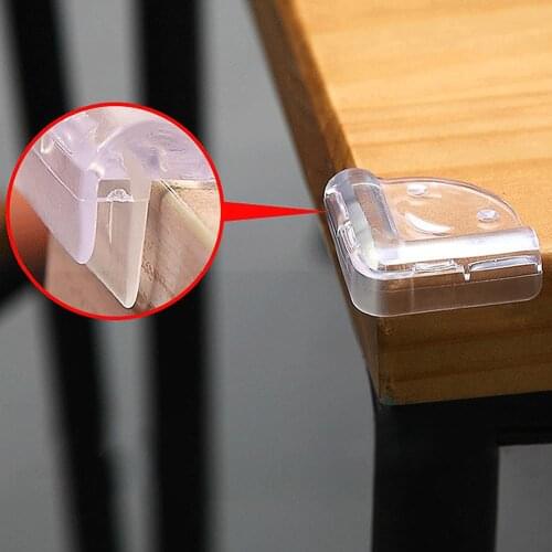 20pcs Safety Table Corner Protector Transparent Soft Pad Anti-Collision Angle Protection Cover Edge Corner Guard Child Security