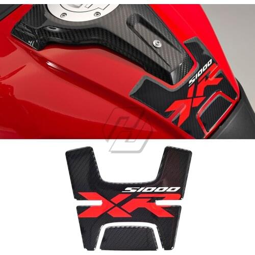 3D Motorcycle Tank Pad Protector Decals Sticker Case for BMW S1000XR S1000 XR Carbon Look