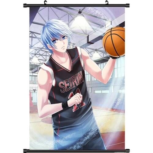 Anime Kuroko no Basketball Kuroko Mitobe Rinnosuke & Akashi Seijuro & Tsuchida Satoshi Honda Home Decor Wall Scroll Poster