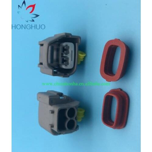 Freeshipping 100 pcs 2 Way Ignition Coils Connector Plug For J3 7283-7021-10 90980-10901