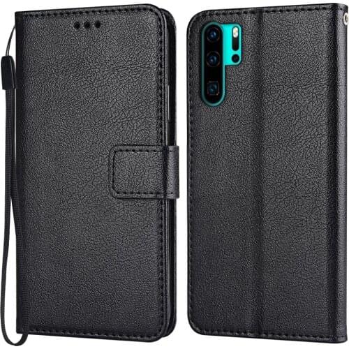 Flip Wallet Magnetic Leather Case for Huawei P30 Pro VOG-L29 Coque Funda Luxury Vintage Phone Bags Cover