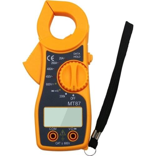 Digital Clamp Meter MT87 AC/DC Voltage AC Current Resistance DCV ACV Diode FireWire Tester Clamp Meter Professional Multimeter