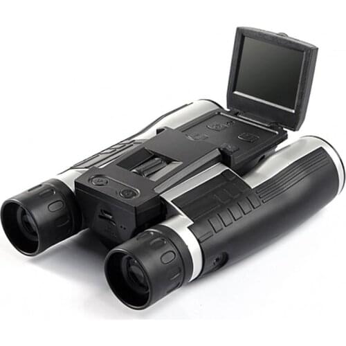 1080P Digital Telescope Camera Binocular Professional Powerful LCD Screen 12 Times Zoom HD Recording Video Photo Outdoor Camping