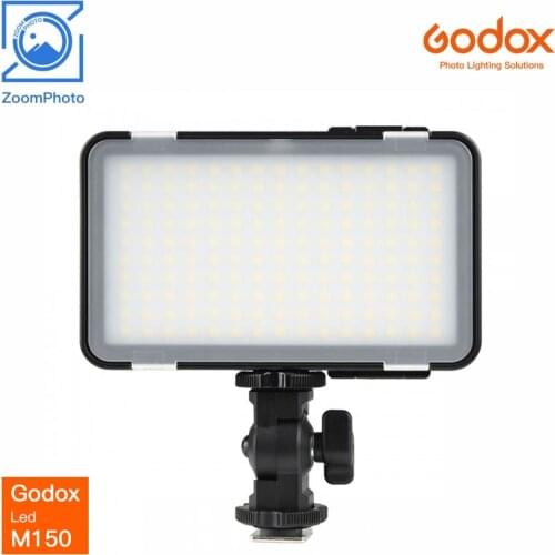 Godox LEDM150 LED Video Light Fill Light Dimmable Selfie Light 9W 5600K±300K For Cellphones Cameras