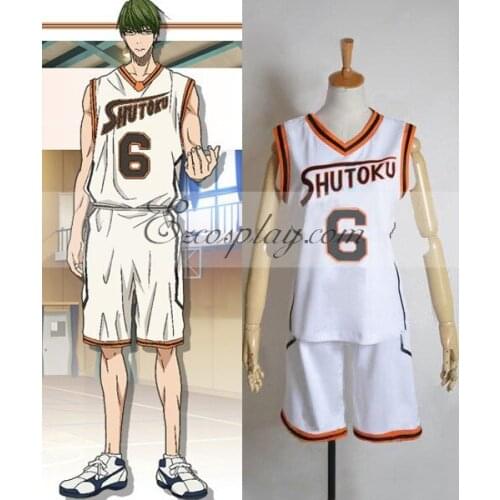 Kuroko No Basuke SHUTOKU 6 Midorima Shintaro Cosplay Costume E001