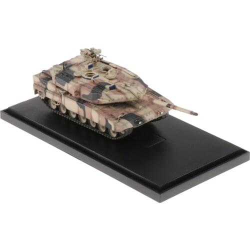 Diecast Alloy 1/72 Scale Modern Tank Leopard 2 A7 Battle Tanks Armor Vehicles