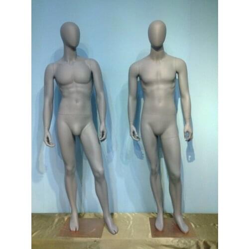 Whole Body Model Fashionable Gray Color Mannequin Men Model On Sale