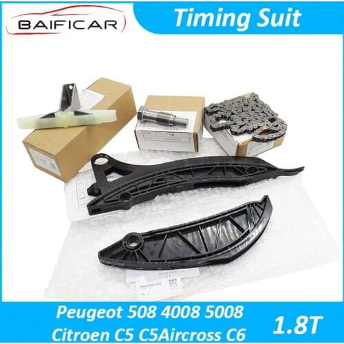 Baificar Brand New Genuine Timing Suit Components Chain Tensioner Guide For Peugeot 508 4008 5008 Citroen C5 C5Aircross C6 1.8T