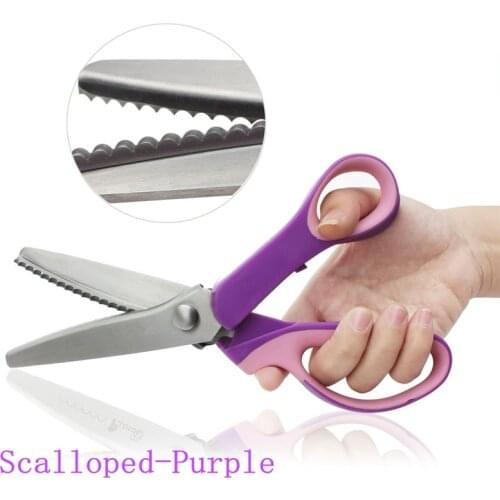 Pinking Shears Sewing Cut Dressmaking Tailor Leather Handicraft Fabric Upholstery Dressmaking Sewing Craft Scissors