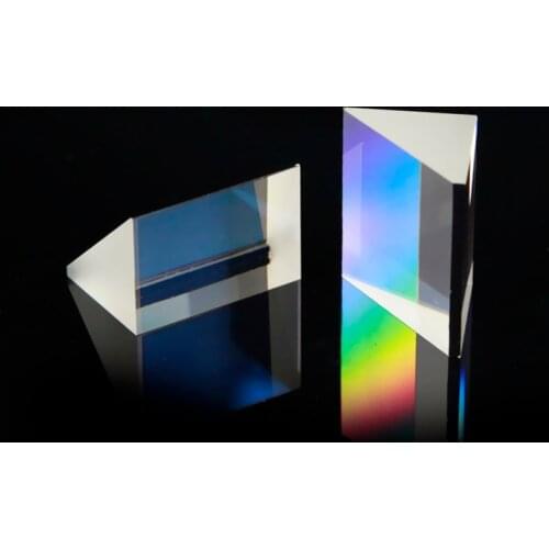 Right Angle Prism30*30*50mm/1.18in Optical K9 Glass Total Reflection Prism Teaching Experiment Wholesale Customization Surveying