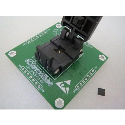 QFN28/DIP28 4X4mm pitch 0.4MM Burn-in Socket gold plating IC testing seat Test Socket test bench