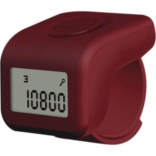Holy Religious Prayers Beads Counter Digital Finger Counter for Rolling Beads Hand Tally Counter