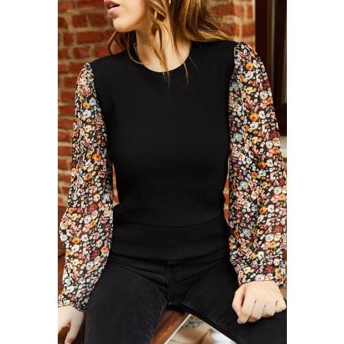 Sleeves Chiffon Blouse 9KXK2-42848