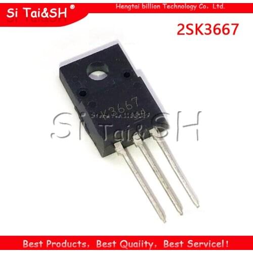 10PCS K3667 2SK3667 TO-220F 600V 7.5A LCD power transistor MOS field effect transistor