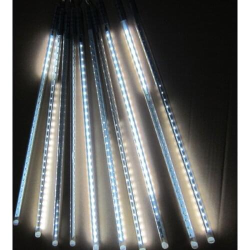 10Tubes 30cm 2835SMD 360LEDs Meteor Shower Rainfall Light tube Party Lamp cascading fairy string f/Christmas Xmas Garden Wedding