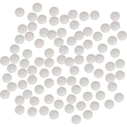 100pcs 13mm Clear Glass Balls Track Toy Beads Pinball Marbles Classic Fun Game for Kids Toys Flower Vase Aquarium Decoration