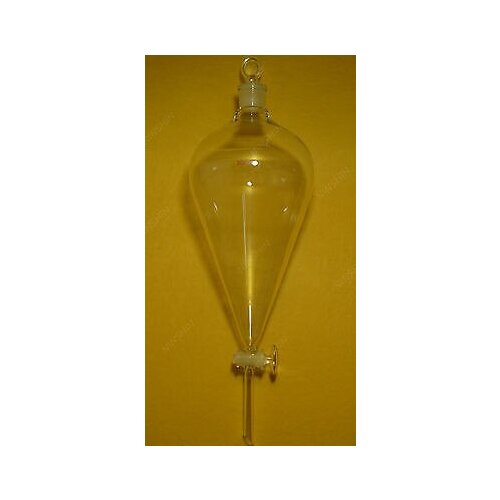 3000ml,24/40,Separatory Funnel,Pyriform,Glass Stopcock,Lab Glassware