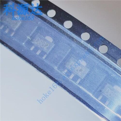 50pcs/lot D882 SOT-89 2SD882 Original In Stock