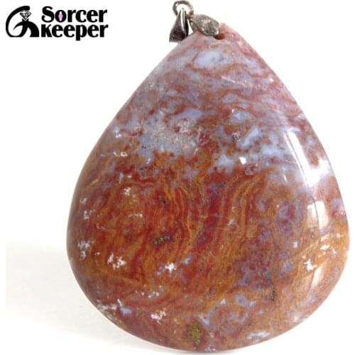 Agates Necklaces Pendants Bijoux Femme Jewelry Making Accessories Natural Rainbow Gem Stone Beads Gifts For Women Men -8013