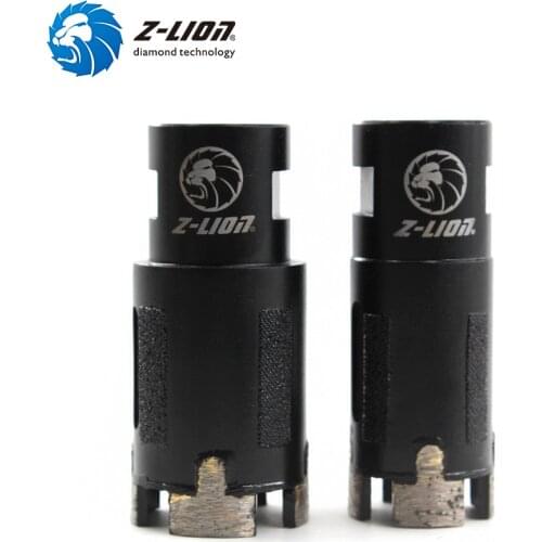 Z-LION 1PC 32mm 38mm Diamond Core Drill Bits Vacuum Brazed Dry Hole Saw Granite Marble Concrete Drilling Tools m14 5/8-11 Arbor