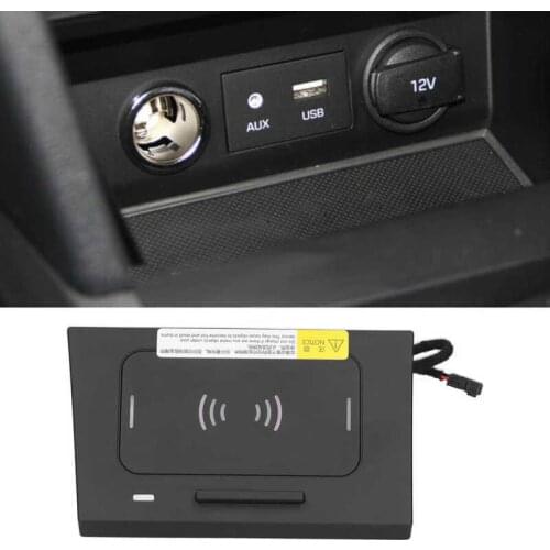 Car Wireless Charger Sensitive Phone Holder 15W ABS Plug and Play Fit for Hyundai Elantra 2019 2020 Car style