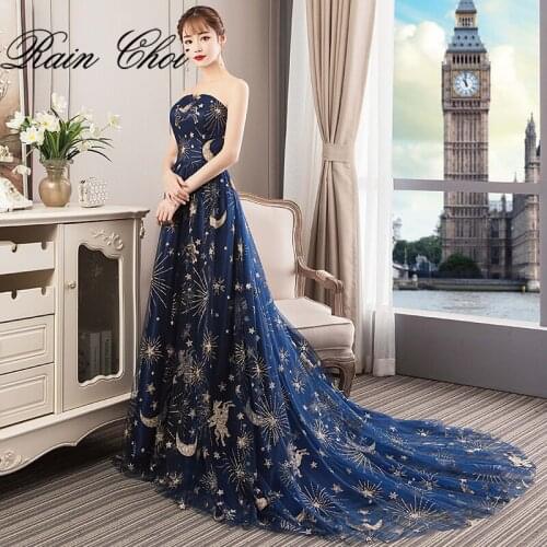 Long Prom Dresses 2020 Women Floor-length Formal Wedding Party Bridesmaid Prom Gown