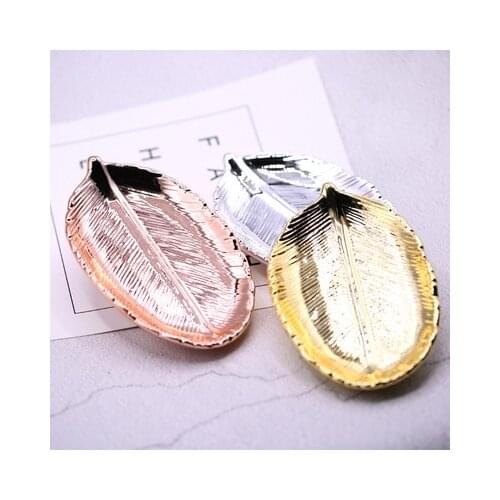 Ceramic Leaves Shaped Dish Dinner Plates Cake Candy Dessert Tray Jewelry Storage Home Decoration Plates