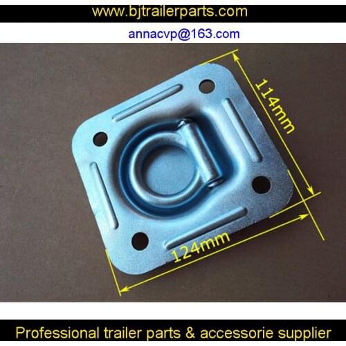 200PCS Lashing Ring Recessed Tie Down Floor Ring D Ring TAX INV.Trailer Truck Ute Tray