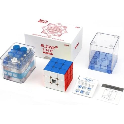 2021 Moyu Weilong WRM 3x3x3 Magnetic Speed Magic Cube WCA Professional Magnetic Puzzle cube 3x3x3 magico cubo