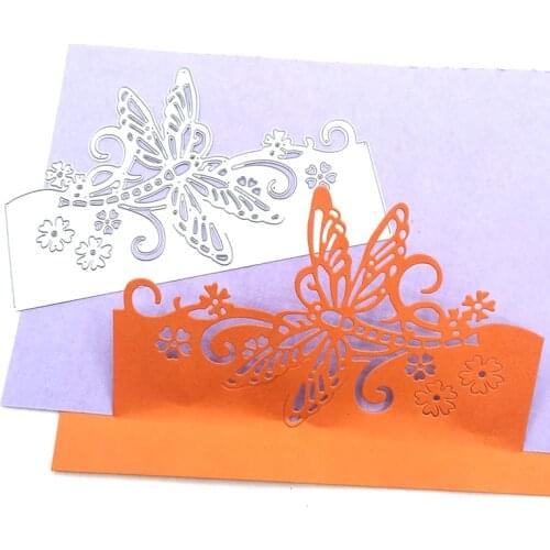 Julyarts Dragonfly Lace Metal Dies Embossing For DIY Scrapbooking Photo Album Decorative Embossing DIY Paper Cards