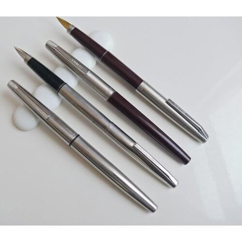 Accidnetal classic 443 steel dagger iridic gold fountain pen FREE shipping