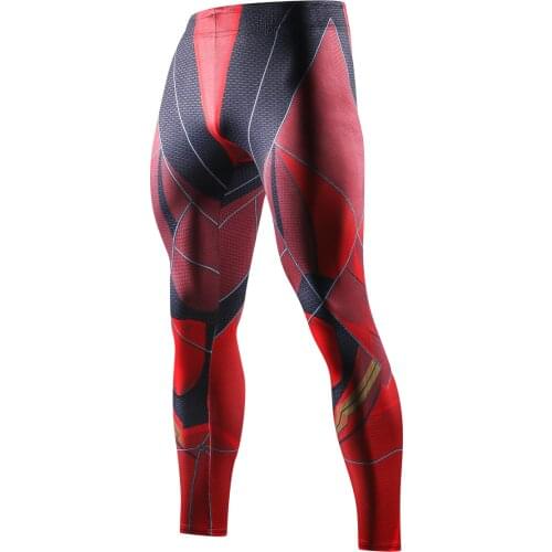 Mens Compression Pants Running Tights Men Fitness Skinny Sports Leggings Elastic Gym Training Pants Trousers Male Leggins Hombre