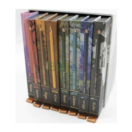 Marco Tribute Professional Art Collection Colored pencils set of 80 colors,(3300-80CB),round shape with a 3.7 mm soft lead