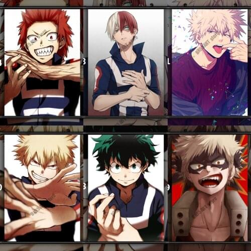 5D DIY Diamond Painting Anime My Hero Academia Cross Stitch Kits Full Drill Embroidery Diamond Mosaic Home Decoration Gift