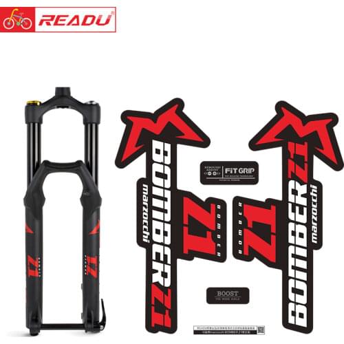 READU Bicycle Stickers 2020 Style Marzocchi BOMBER Z1 Fork Stickers MTB Decals