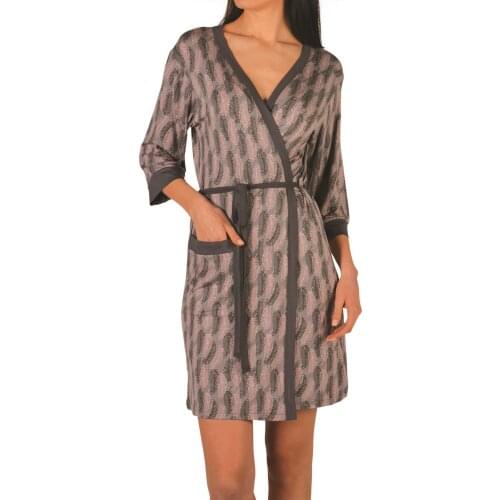 Nicoletta ANTHRACITE Women Dressing Gown