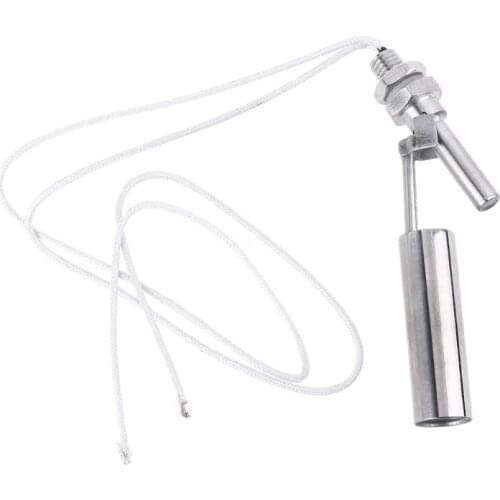OOTDTY 0-220V SUS304 Stainless Steel Water Float Switch Level Switch Level Sensor M10 Thread for Humidifiers Towers Kitchen