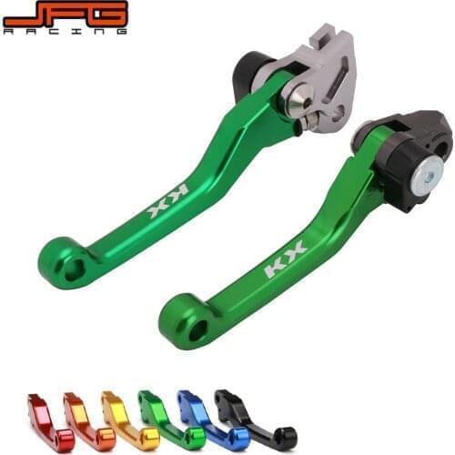 Motorcycle CNC Brake Clutch Lever Custom Made For KAWASAKI KX65 00-21 KX85 KX100 01-21 KX125 00-05 KX250 00-04 KX250F KX500 04