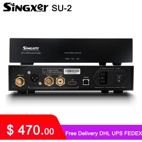 Singxer SU-2 DSD1024 USB Digital Interface Femtosecond clock Interface Audio Interface SU2