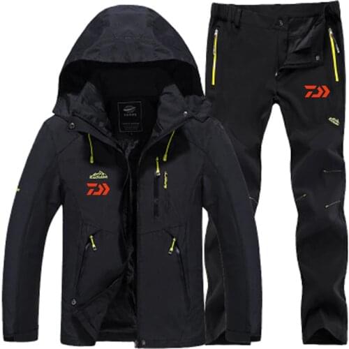Daiwa Fishing Sport Sets Outdoor Fishing Clothing Quick Dry Pants Mens Fishing Suit Breathable Sunscreen DAWA Fishing Jacket