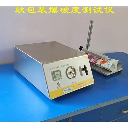 Sealing performance tester soft package burst tester pressure tester mask packaging burst tester