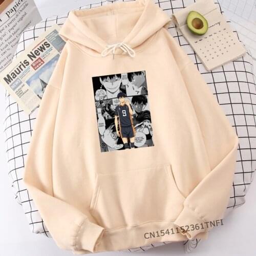 Haikyuu Japan Anime Kageyama Men Hoodie Male Hip Hop Karasuno High School Streetwear Funny Sweatshirt Hooded Tops Lady