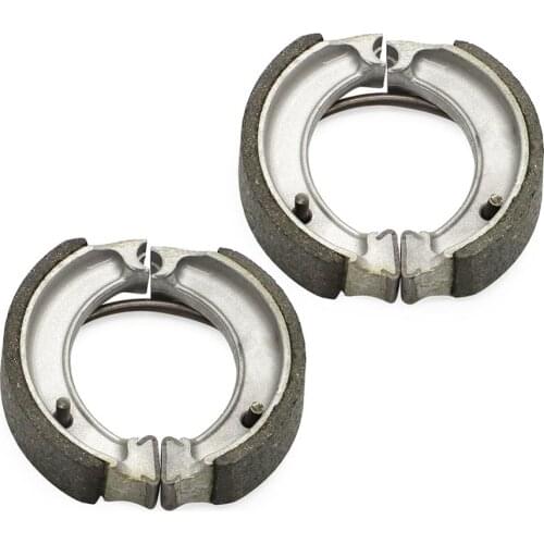 2 Piece Brake Shoes Fit For YAMAHA QT MJ 50 Towny QT50 MJ50 1979-1993 2E9-25130-00 4J2-25130-00 27V-W2535-00 3PT-W2535-00