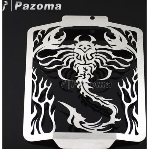 Stainless Steel Radiator Grill Guard Motorcycle Motorbike Radiator Protector Cover for Suzuki Boulevard M109R VZR1800 2006-2018